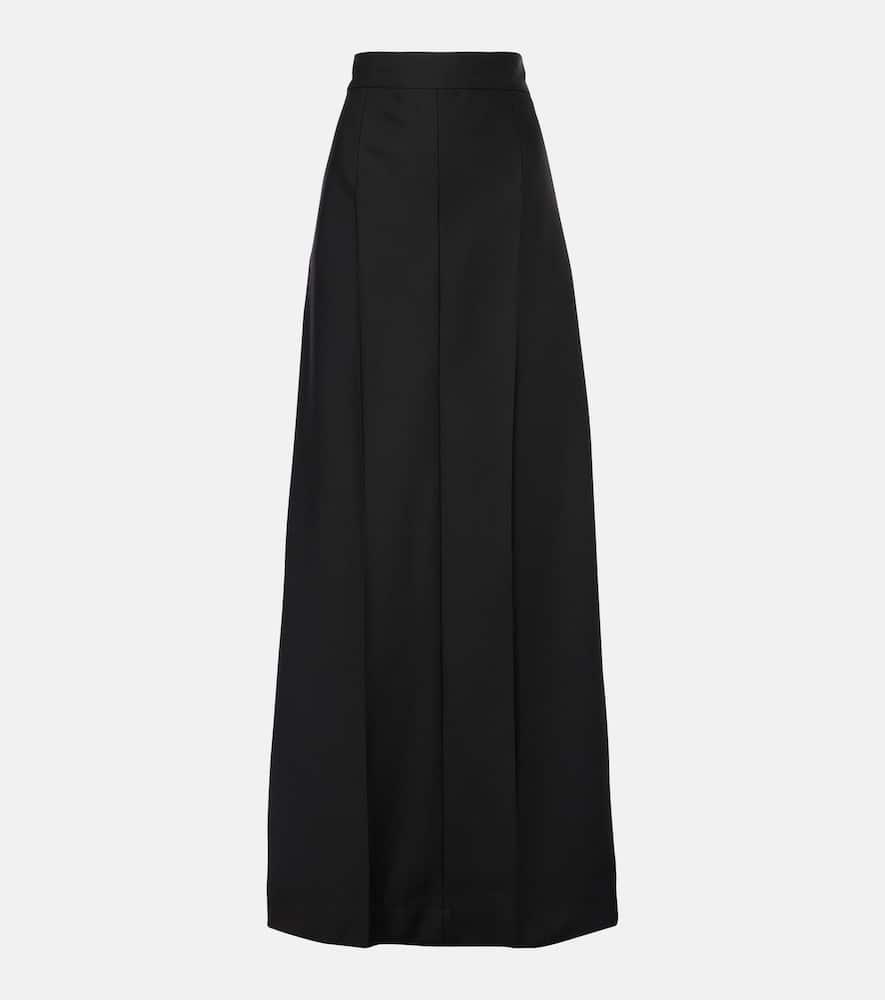 plan c wool maxi skirt