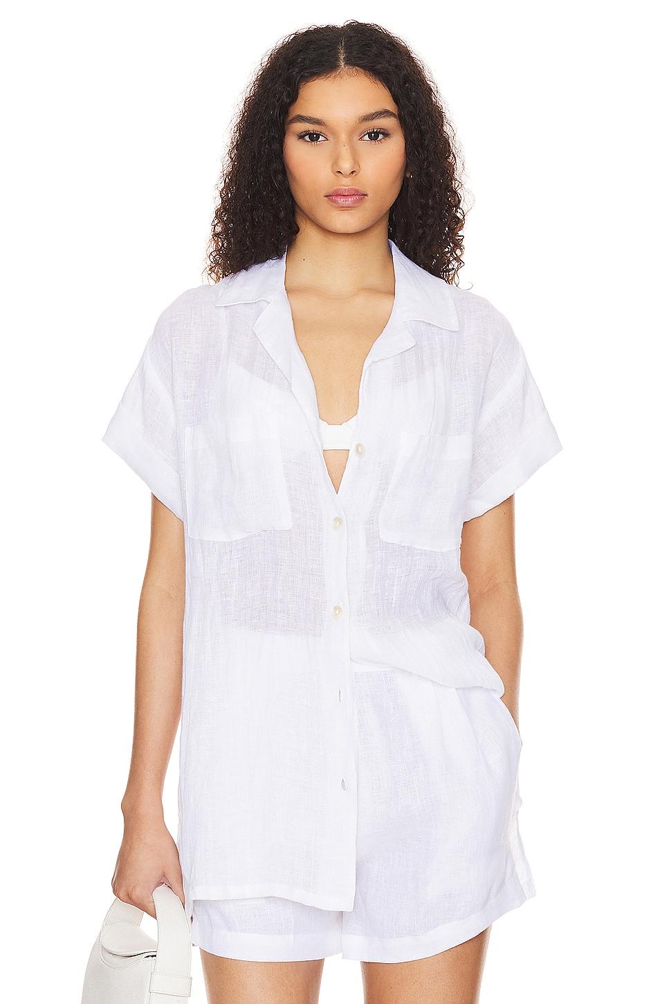 playa pocket blouse