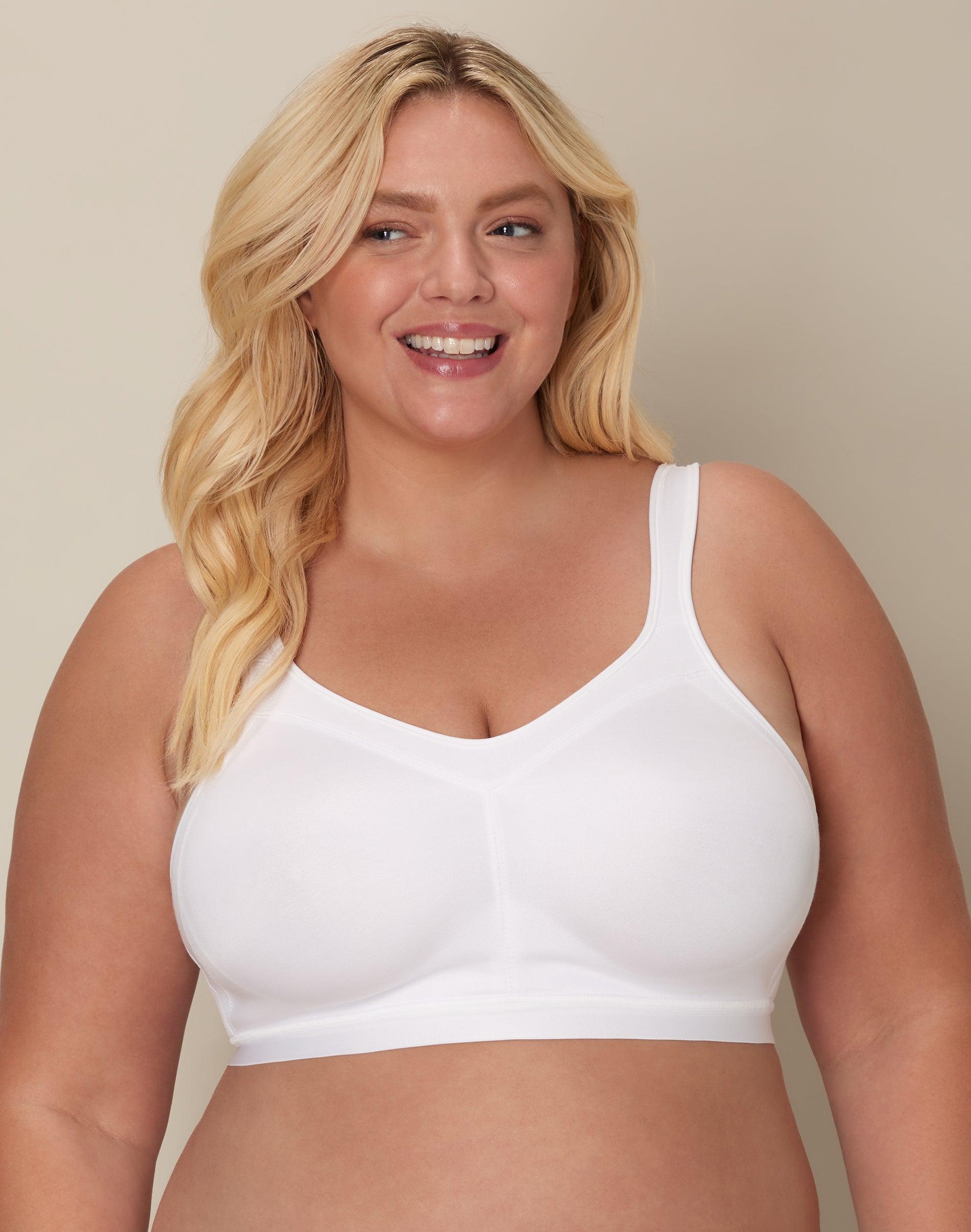 playtex 18 hour active breathable comfort wireless bra white 38ddd women's