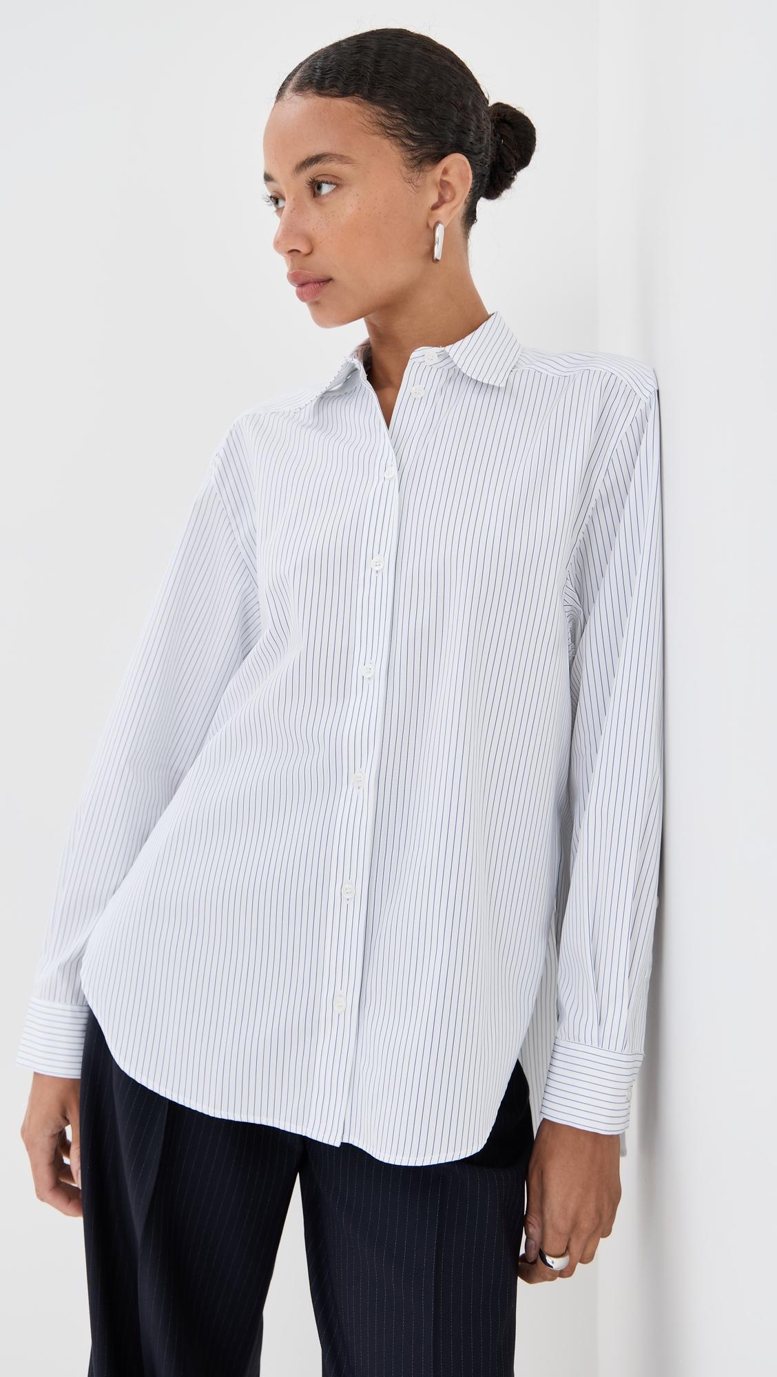 pleat back shirt