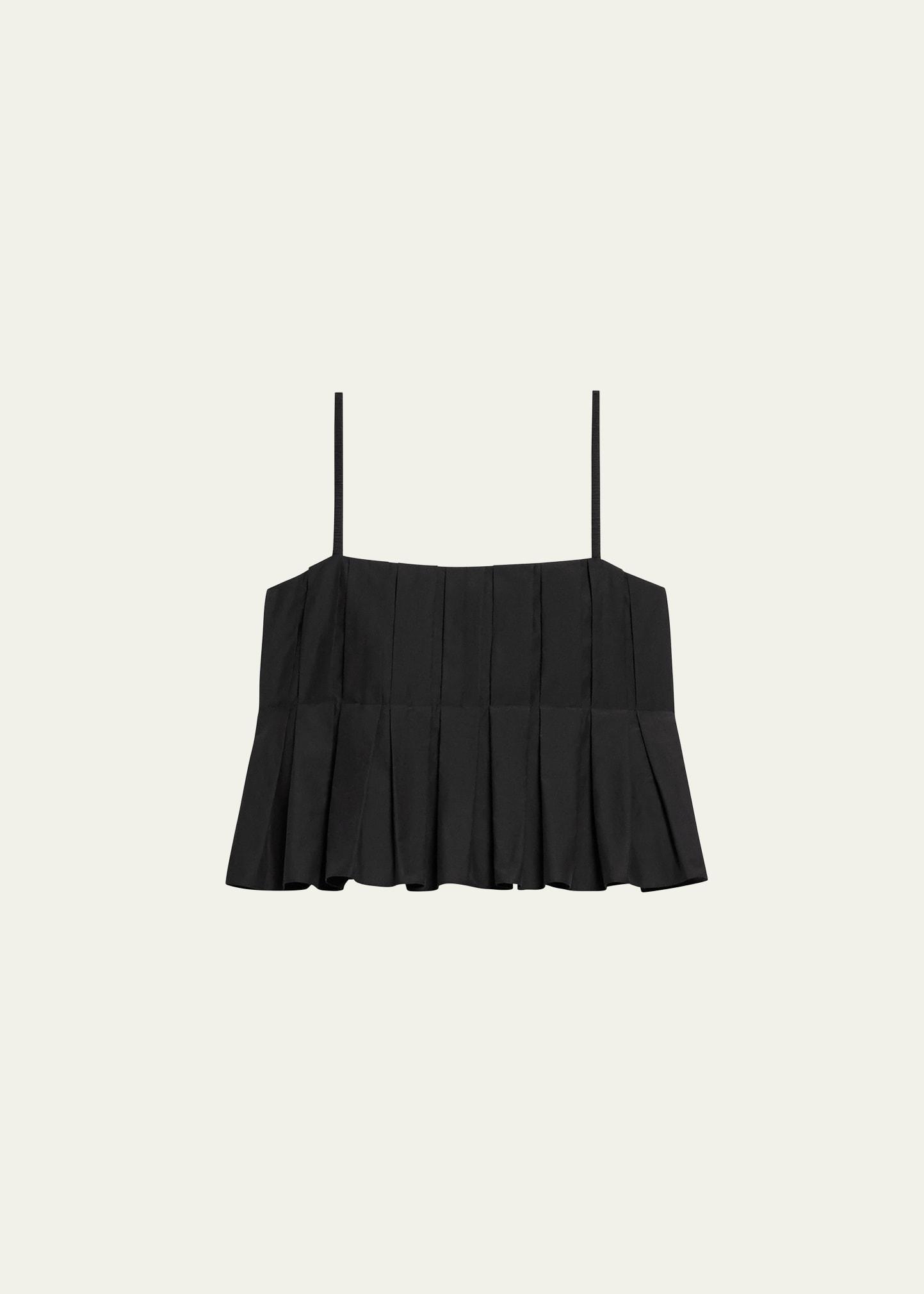 pleated cami top