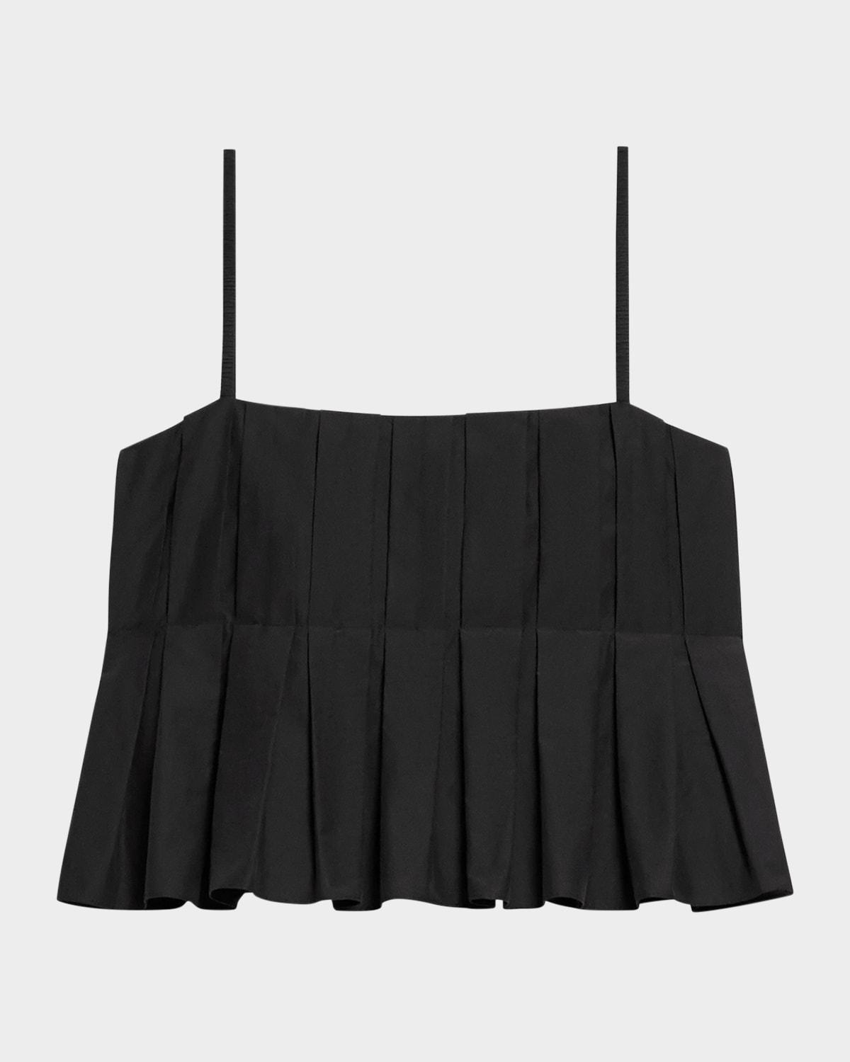 pleated cami top