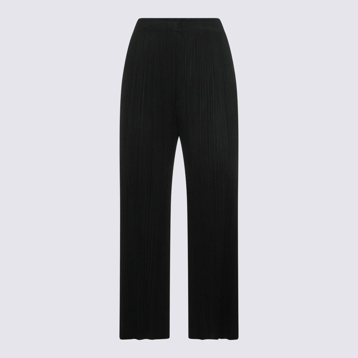 pleats please issey miyake black pant
