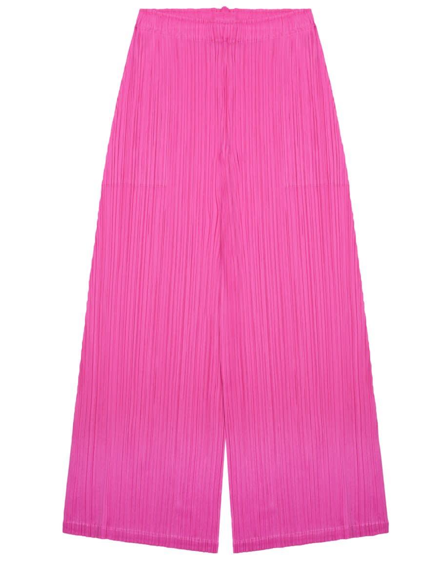 pleats please issey miyake pantalone plissettato