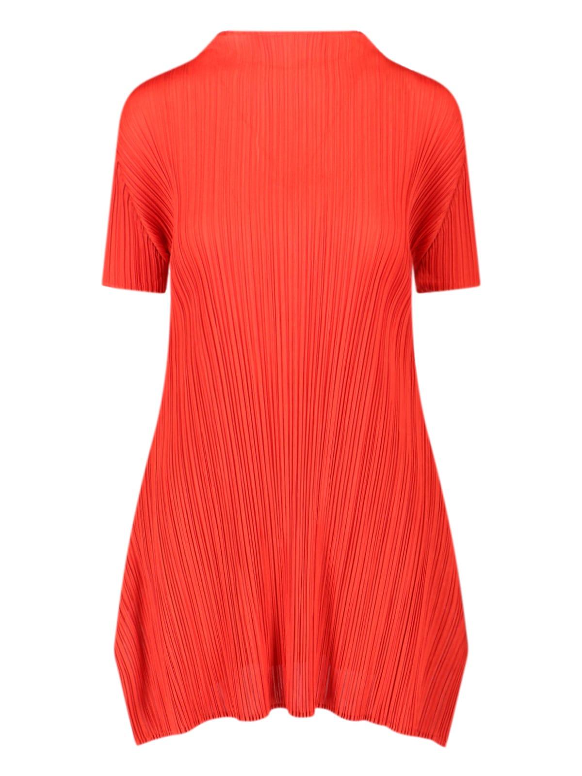 pleats please issey miyake pleated midi dresses