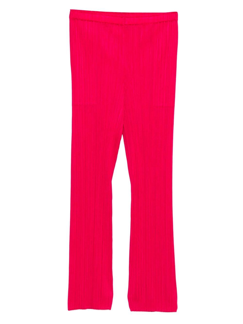 pleats please issey miyake pleated trousers