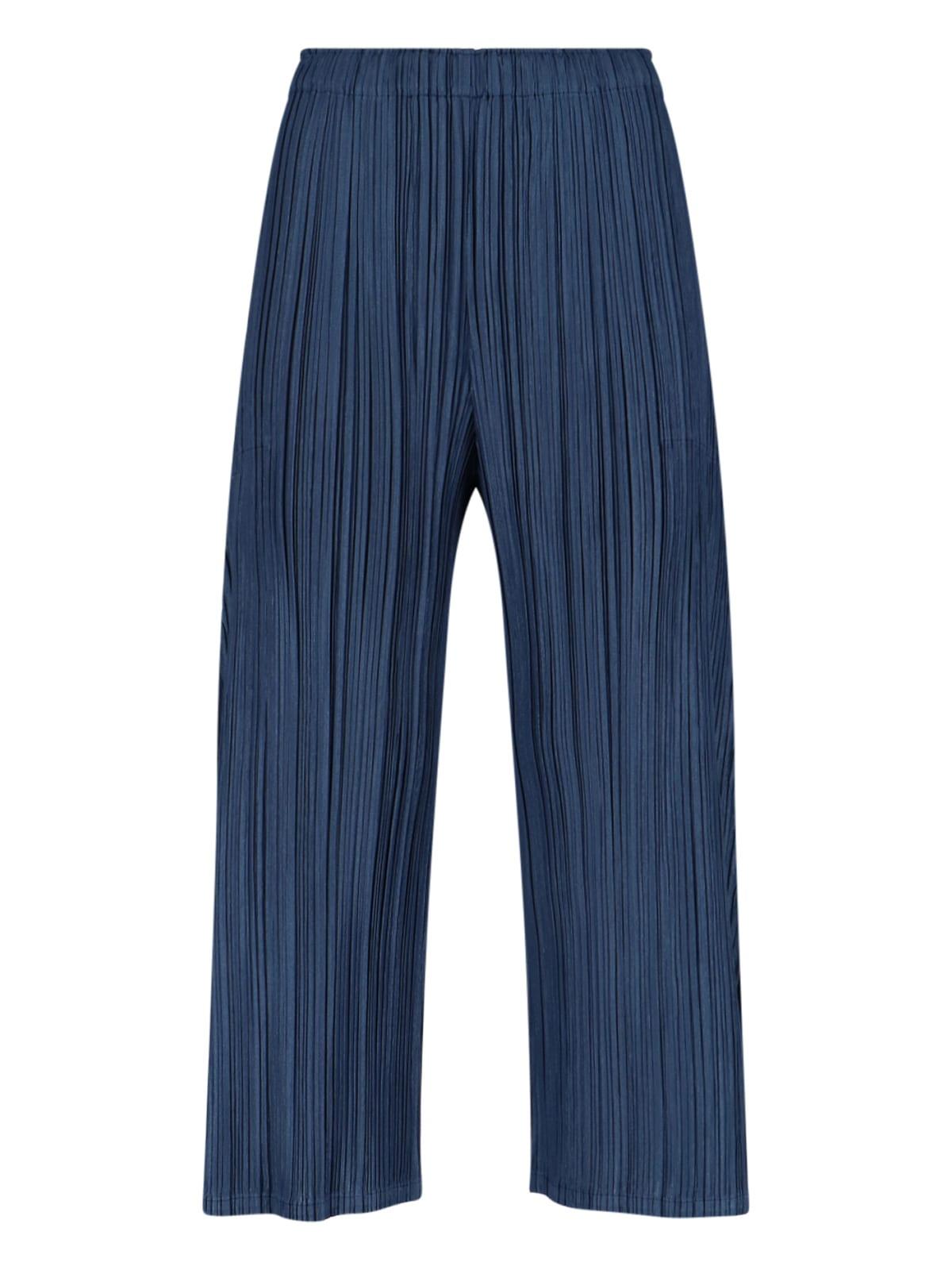 pleats please issey miyake plissé wide pants