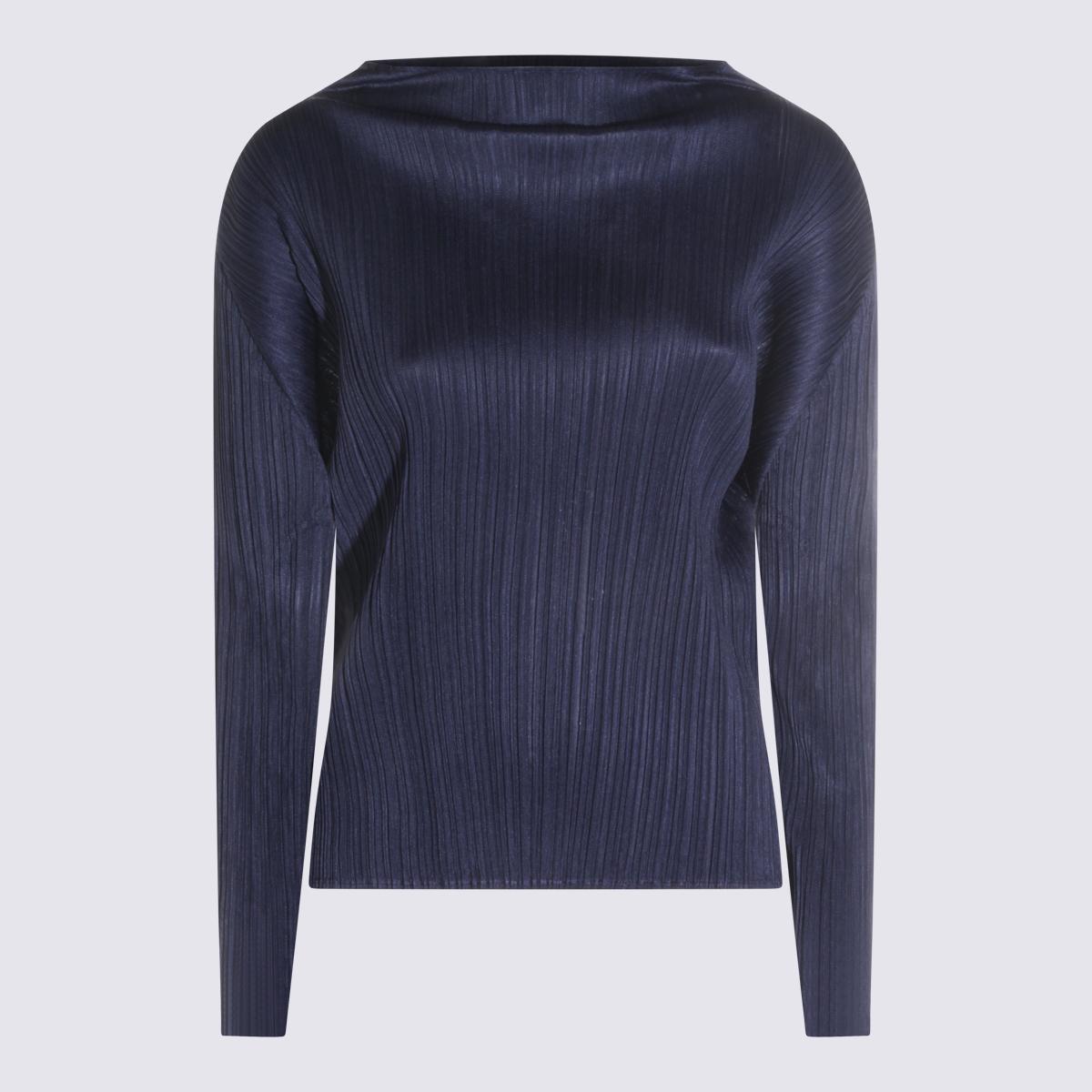 pleats please issey miyake top blue _pl - women