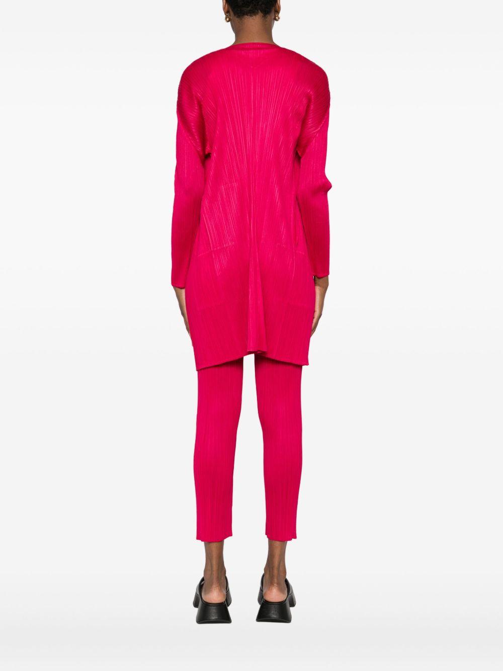 pleats please sweaters red polyester - women