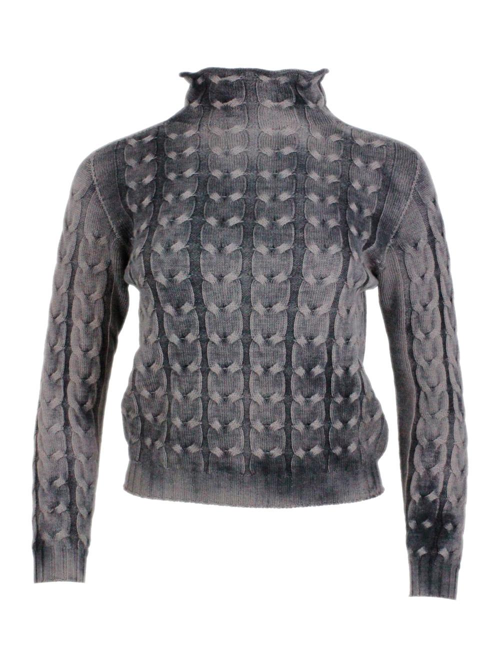 ploumanch sweaters grigio - antracite 100wv - women
