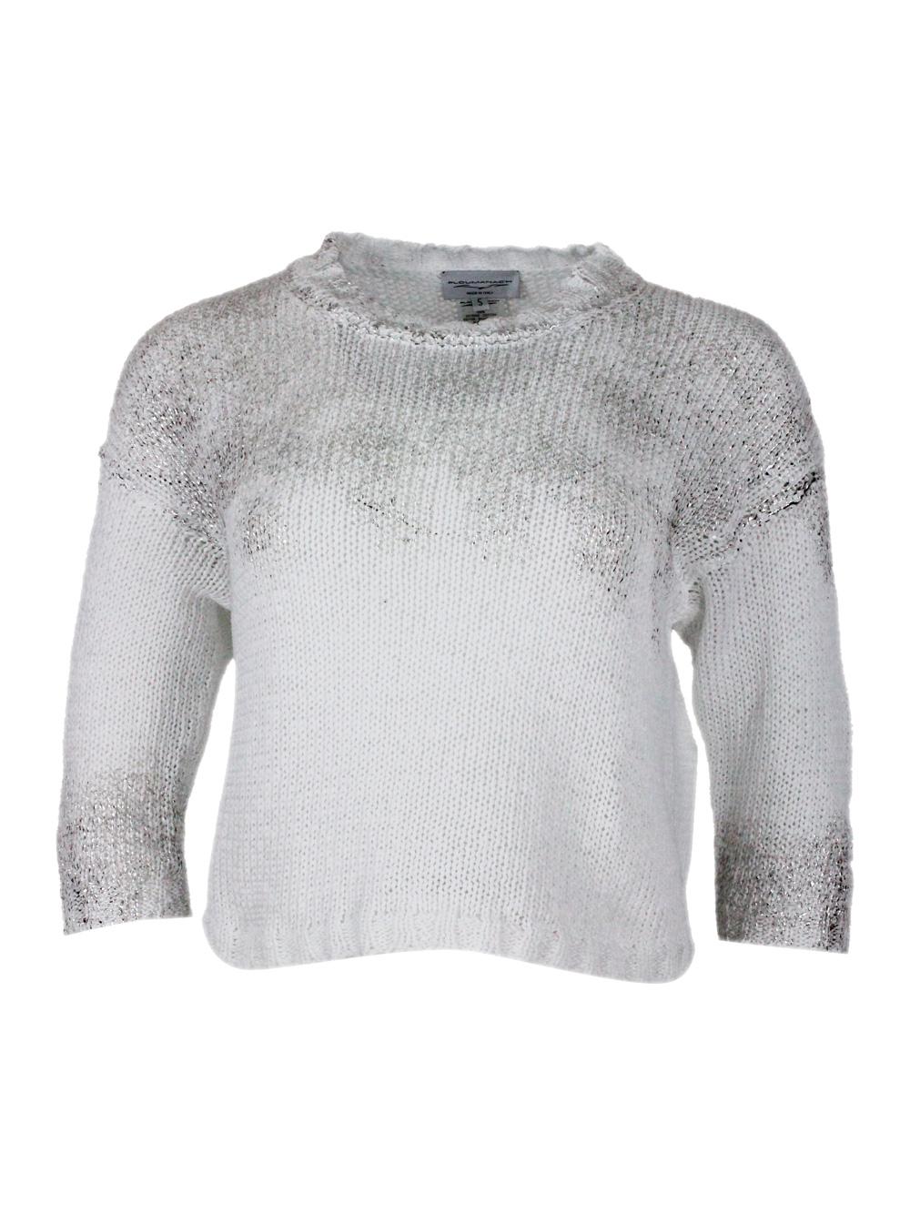 ploumanch sweaters white 100co - women