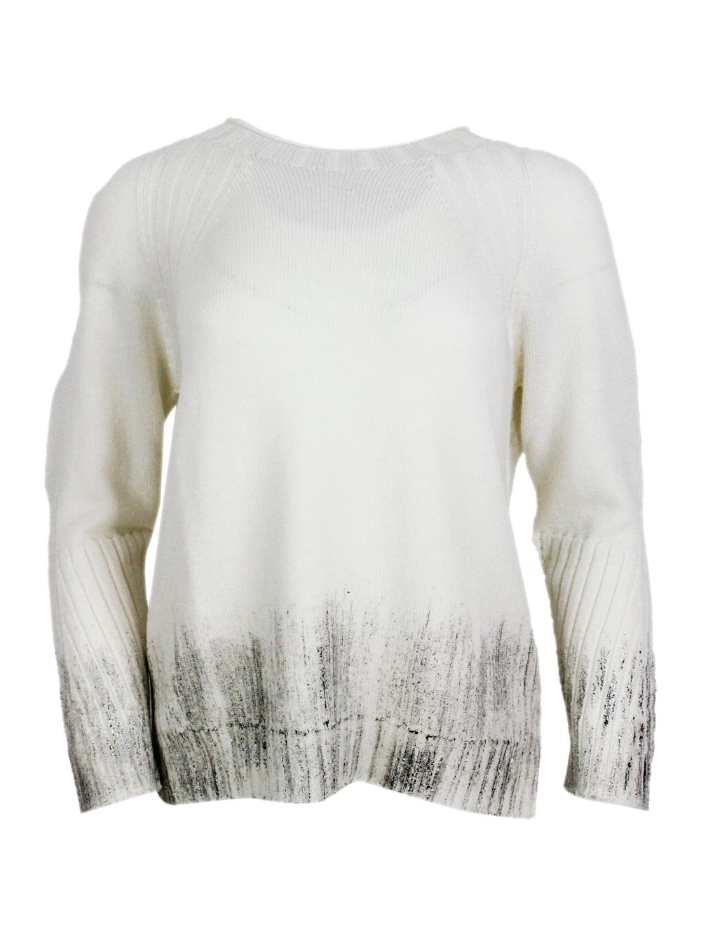 ploumanch sweaters white 100wv - women