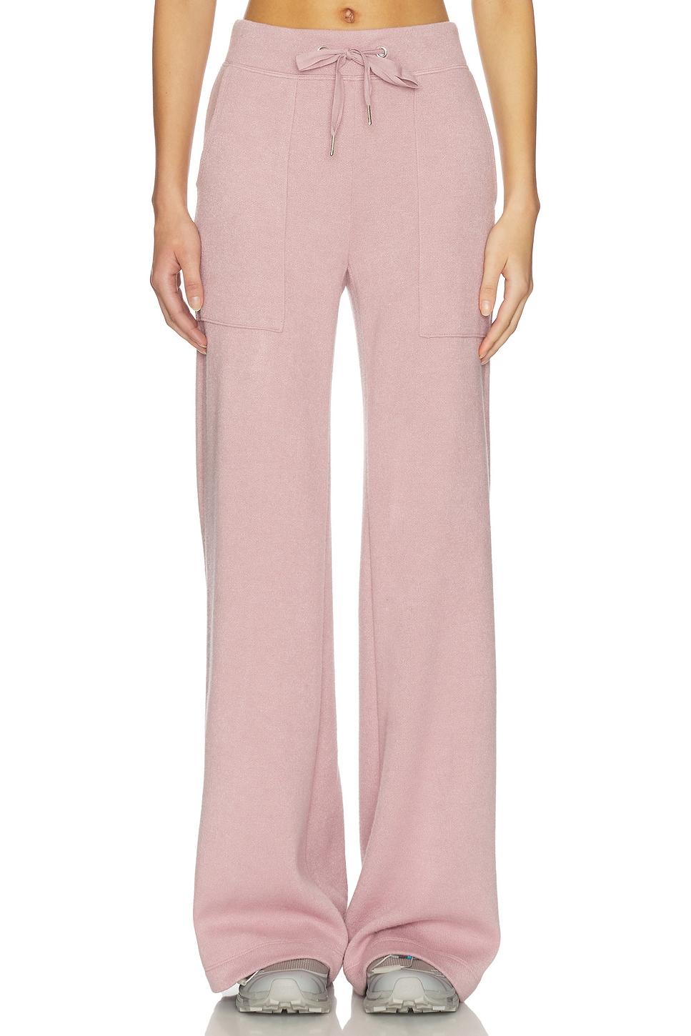 plush wide leg pants