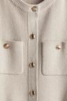 pocket-front knit dress