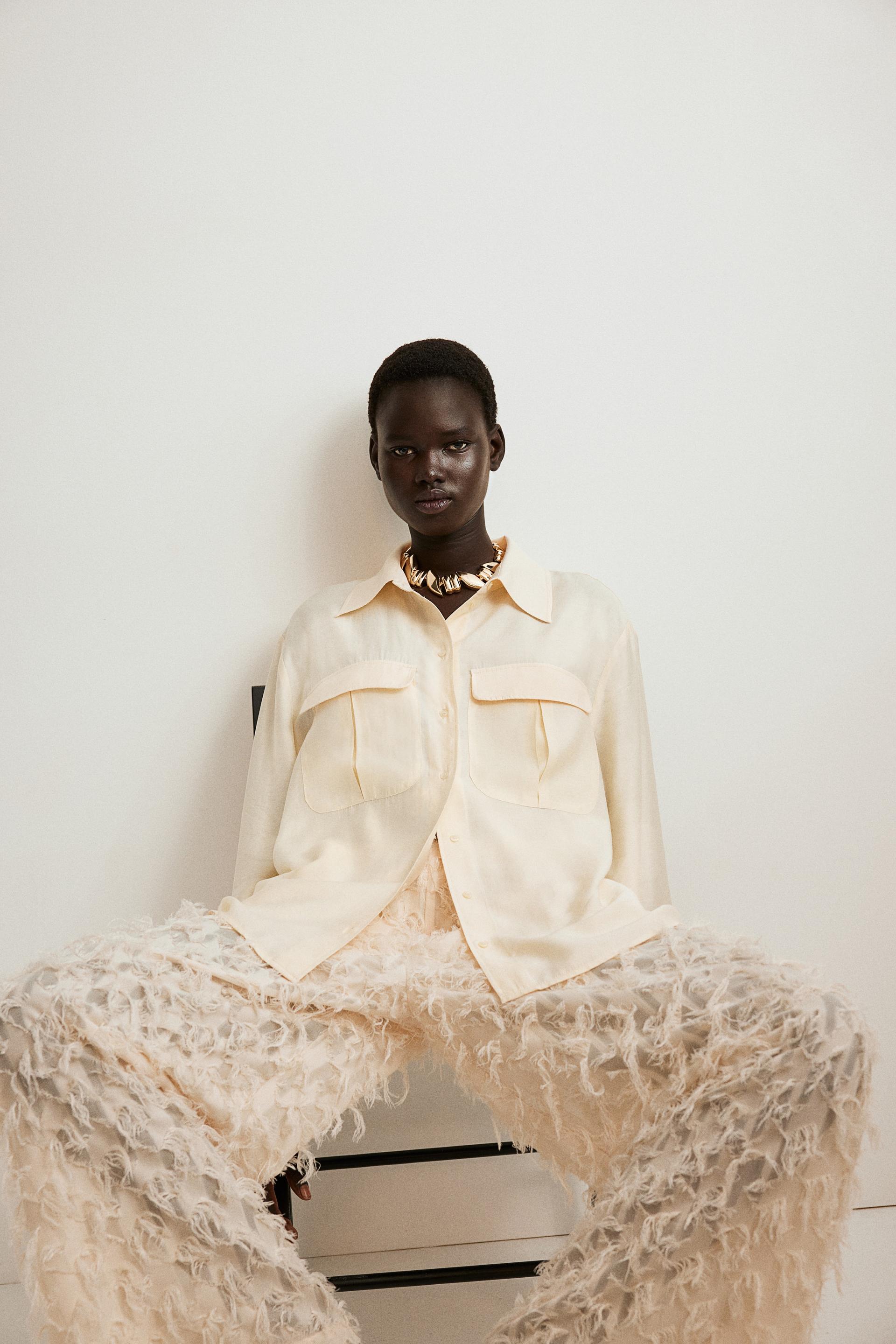 pocket-front shirt