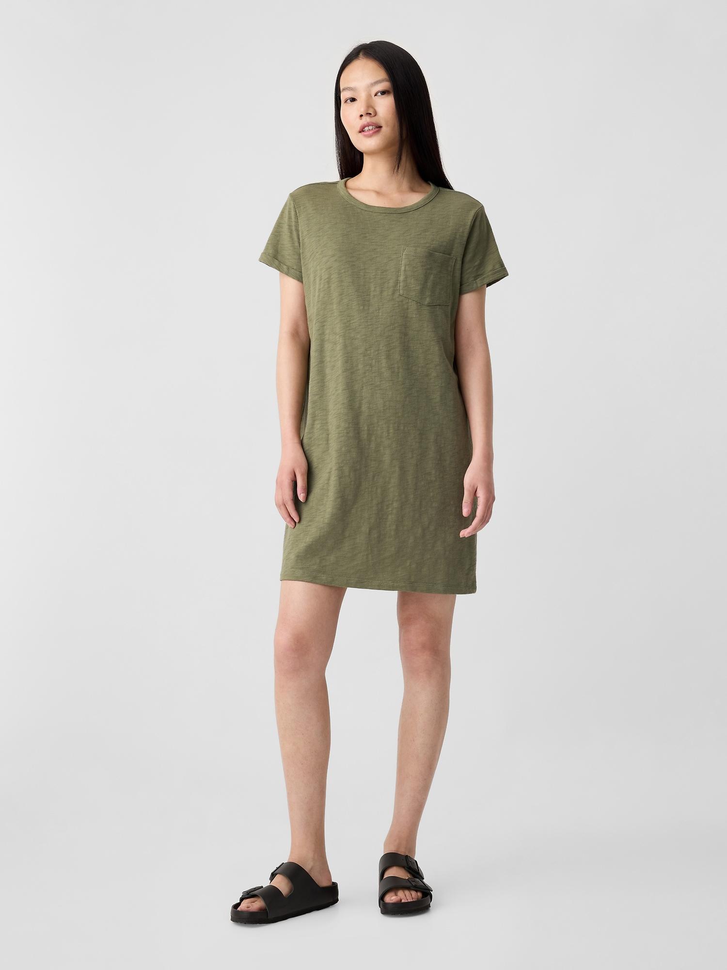 pocket t-shirt dress