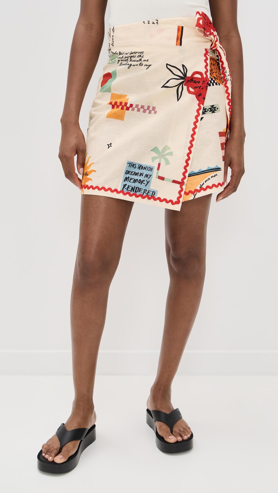 poema mini jaspre skirt