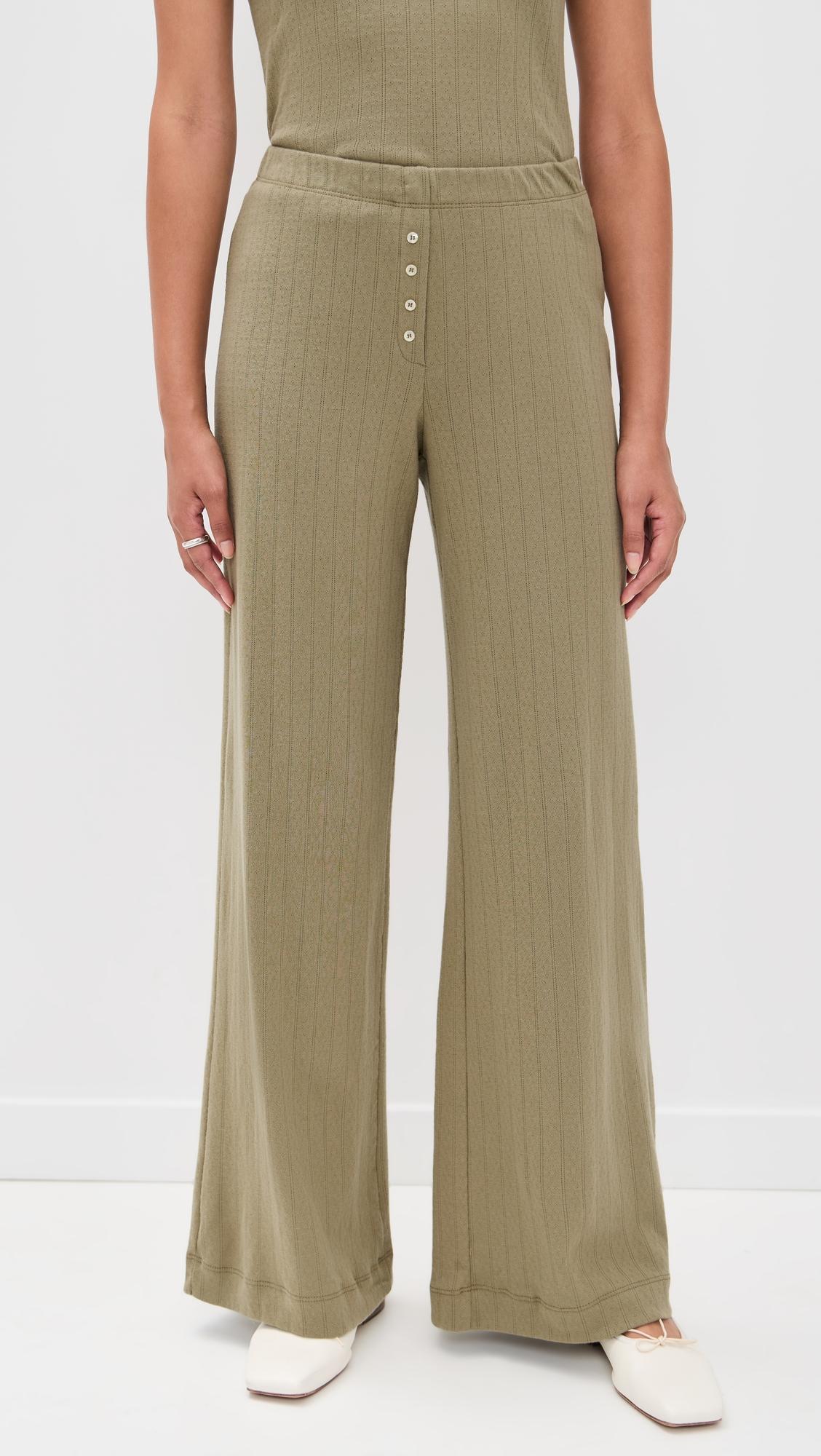 pointelle boxer pants