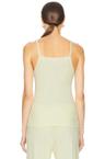 pointelle classic tank top
