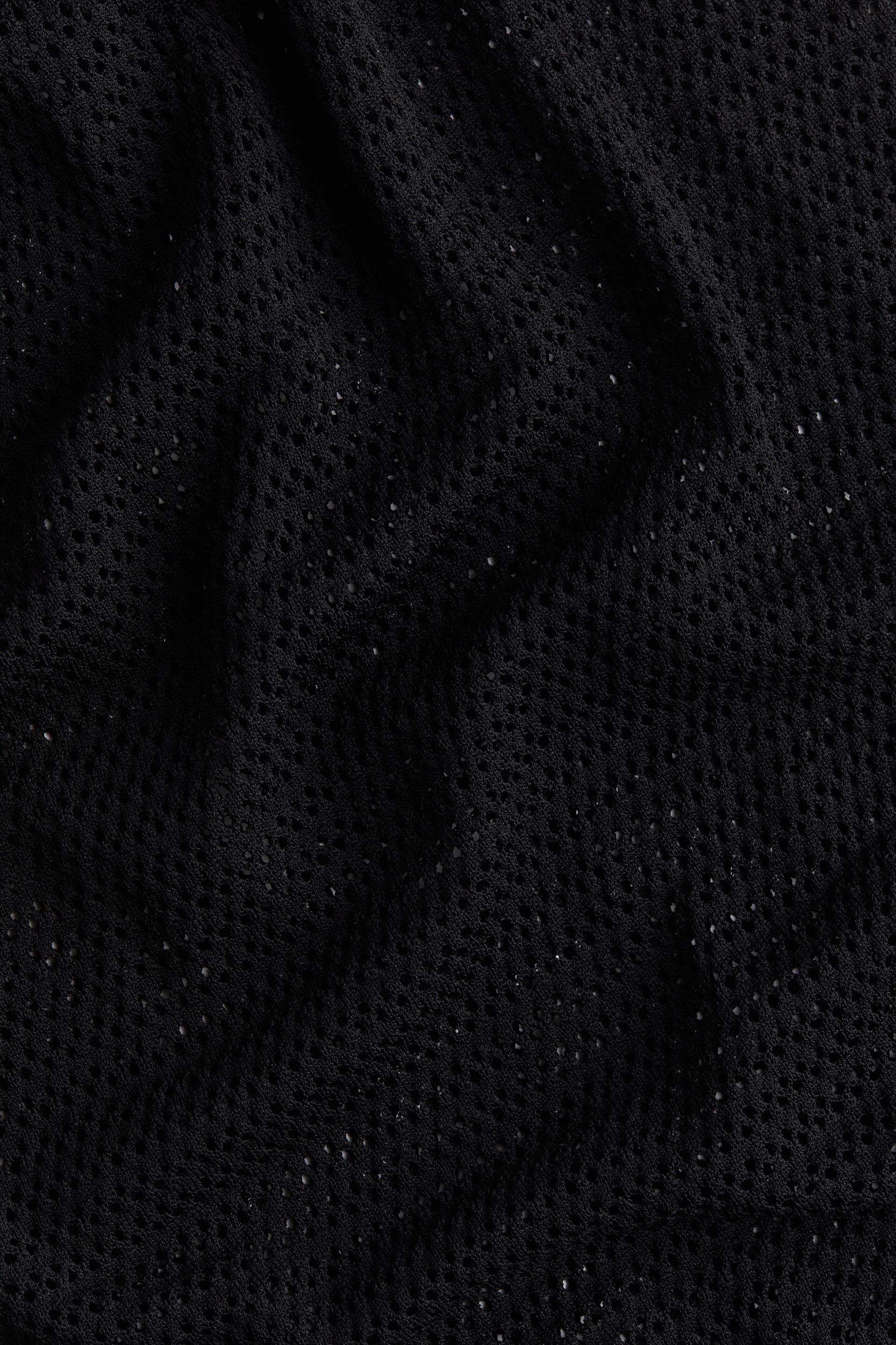 pointelle-knit beach dress
