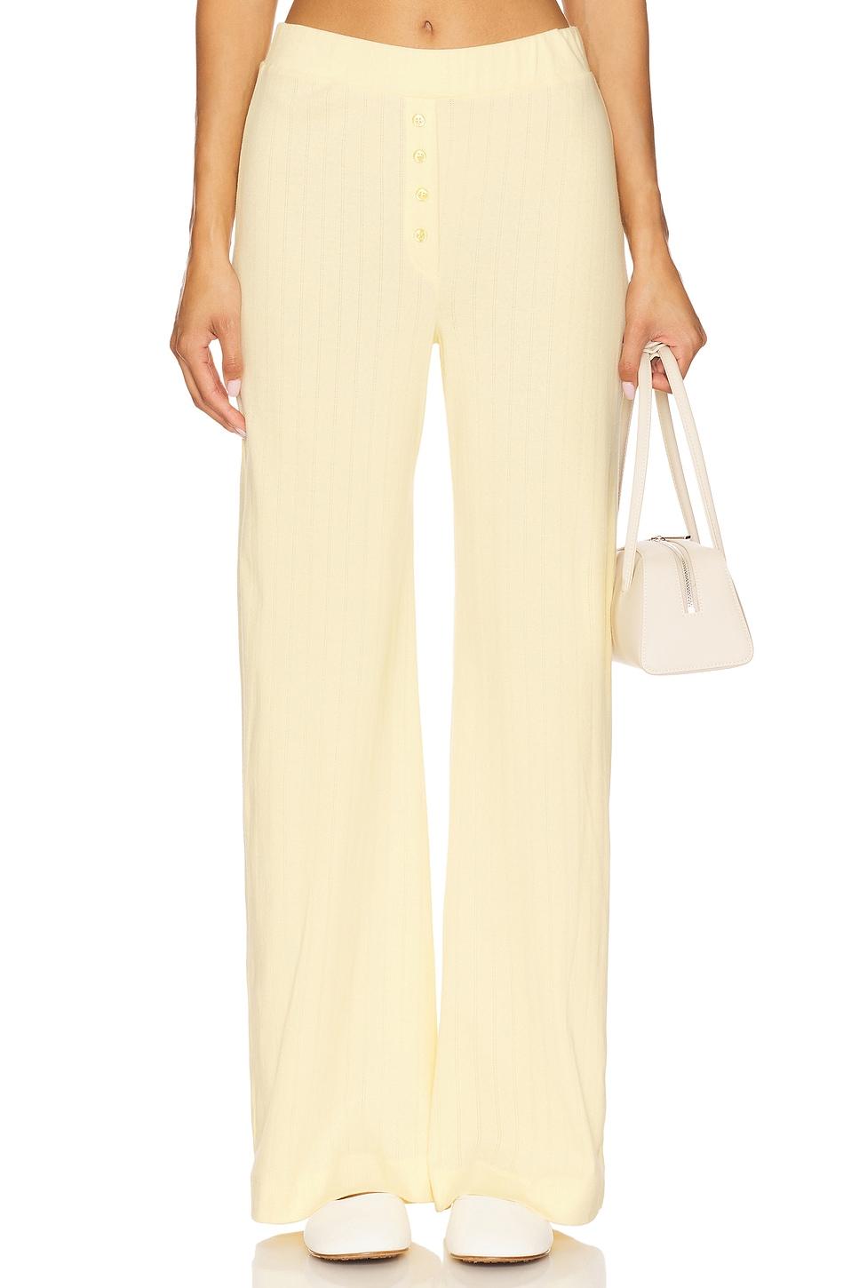 pointelle lounge pant