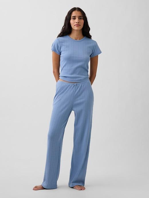 pointelle pj pants