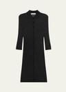 pointelle polo dress