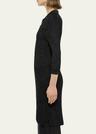 pointelle polo dress