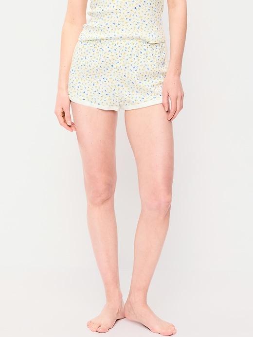 pointelle sleep short