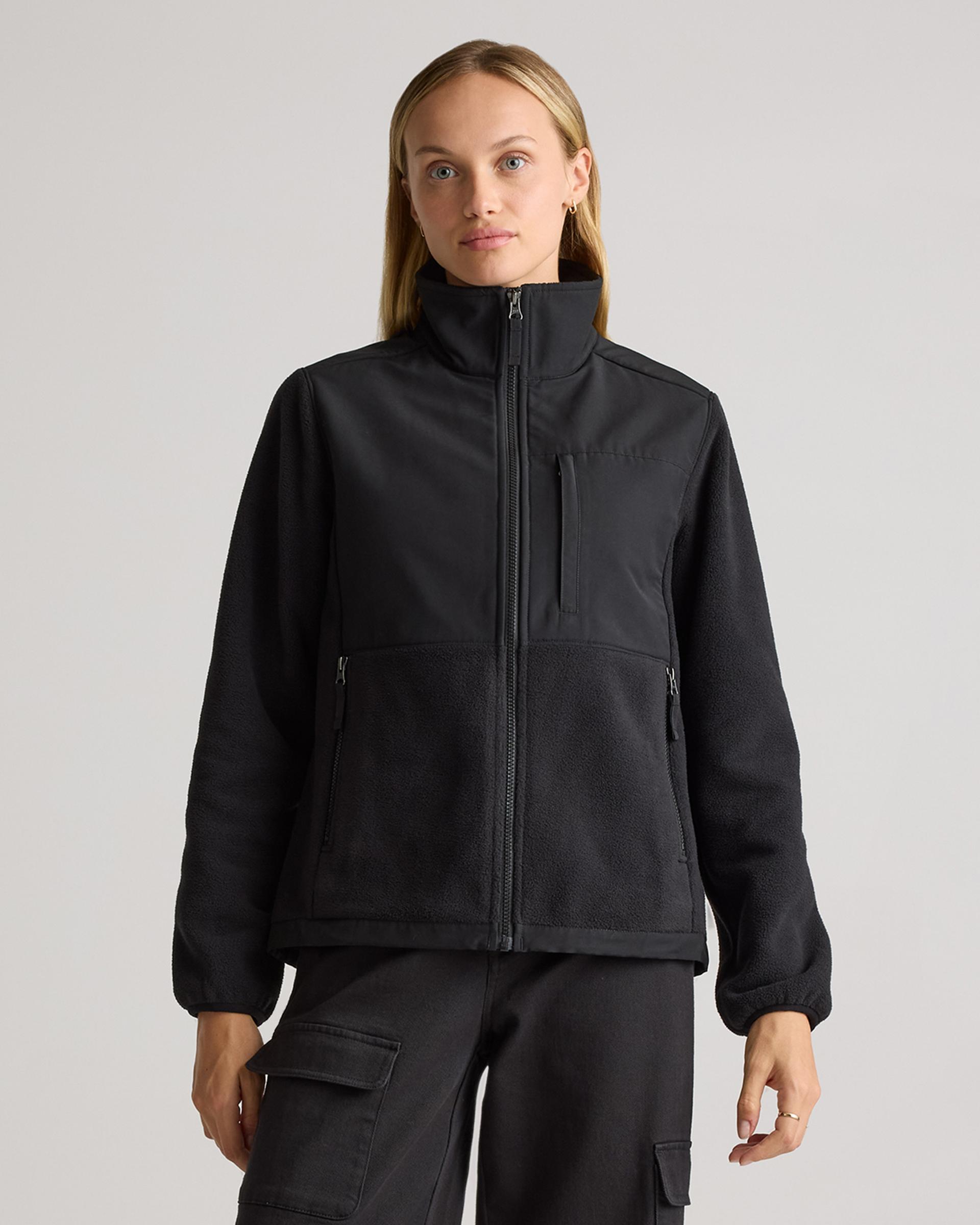 polar fleece full-zip jacket