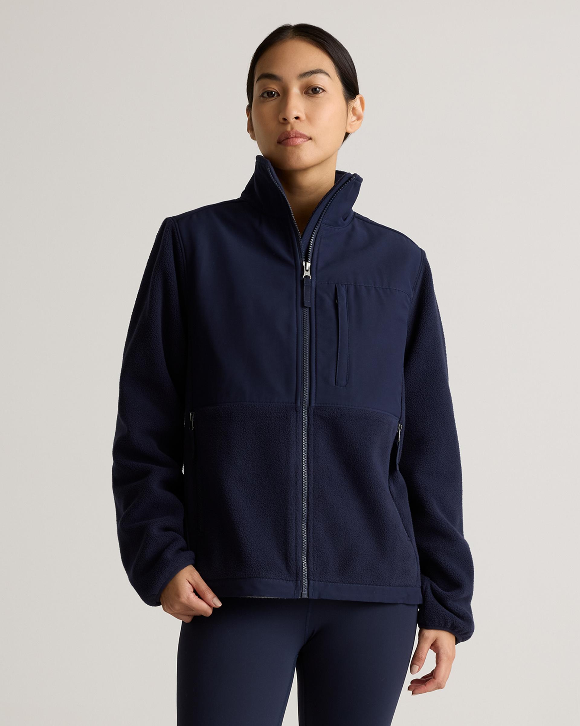 polar fleece full-zip jacket