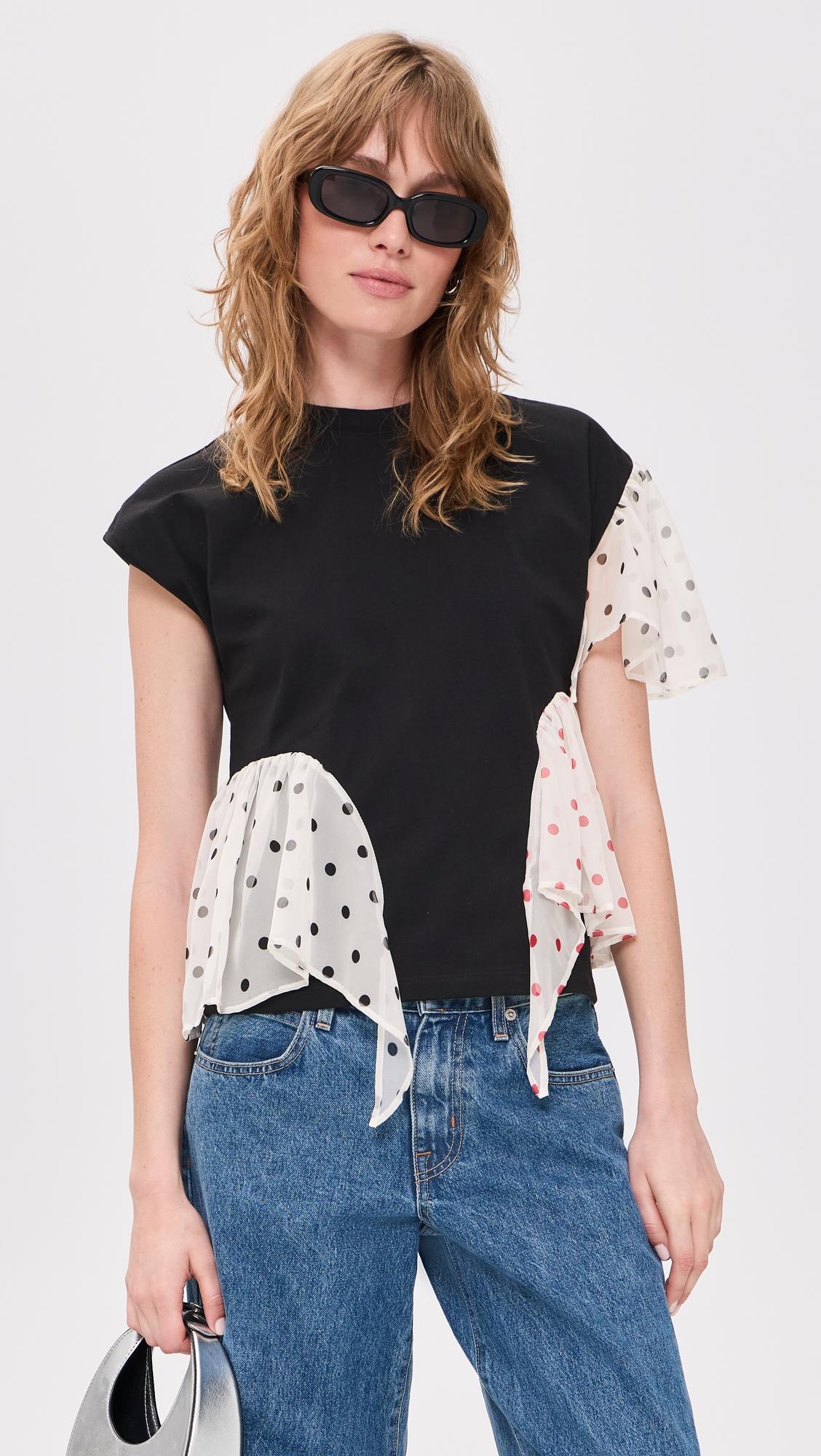 polka dot tee