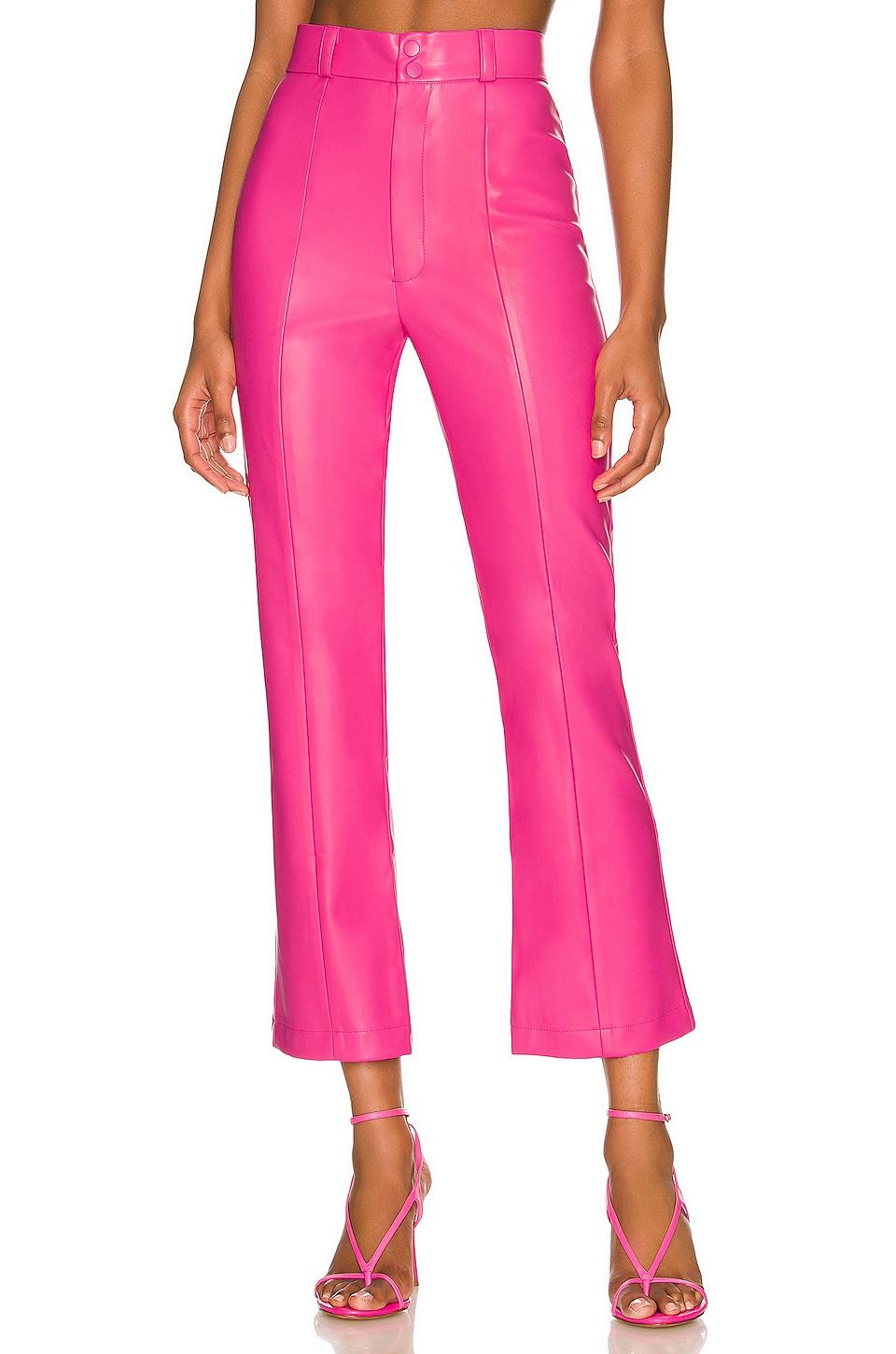polly faux leather pant