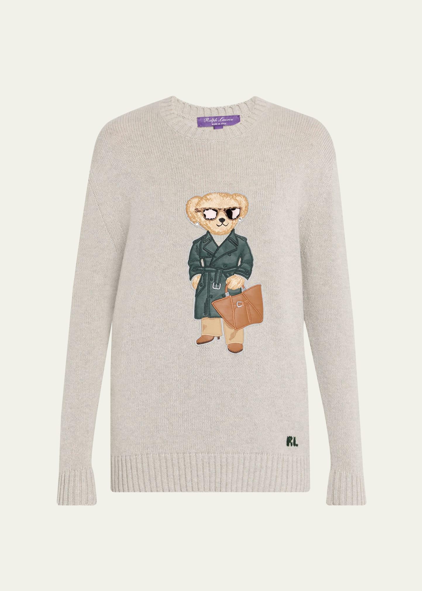 polo bear cashmere sweater