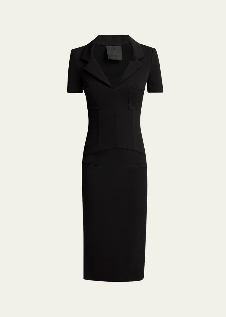 polo midi sheath dress