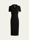 polo midi sheath dress