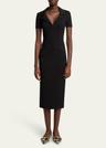 polo midi sheath dress