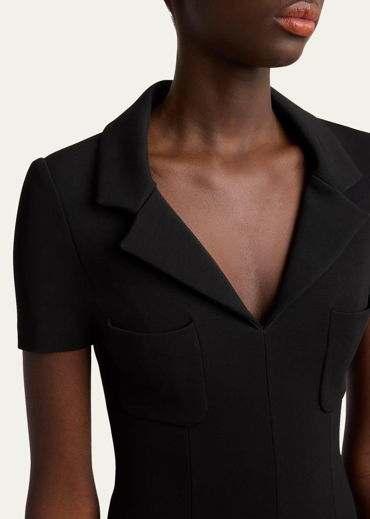 polo midi sheath dress