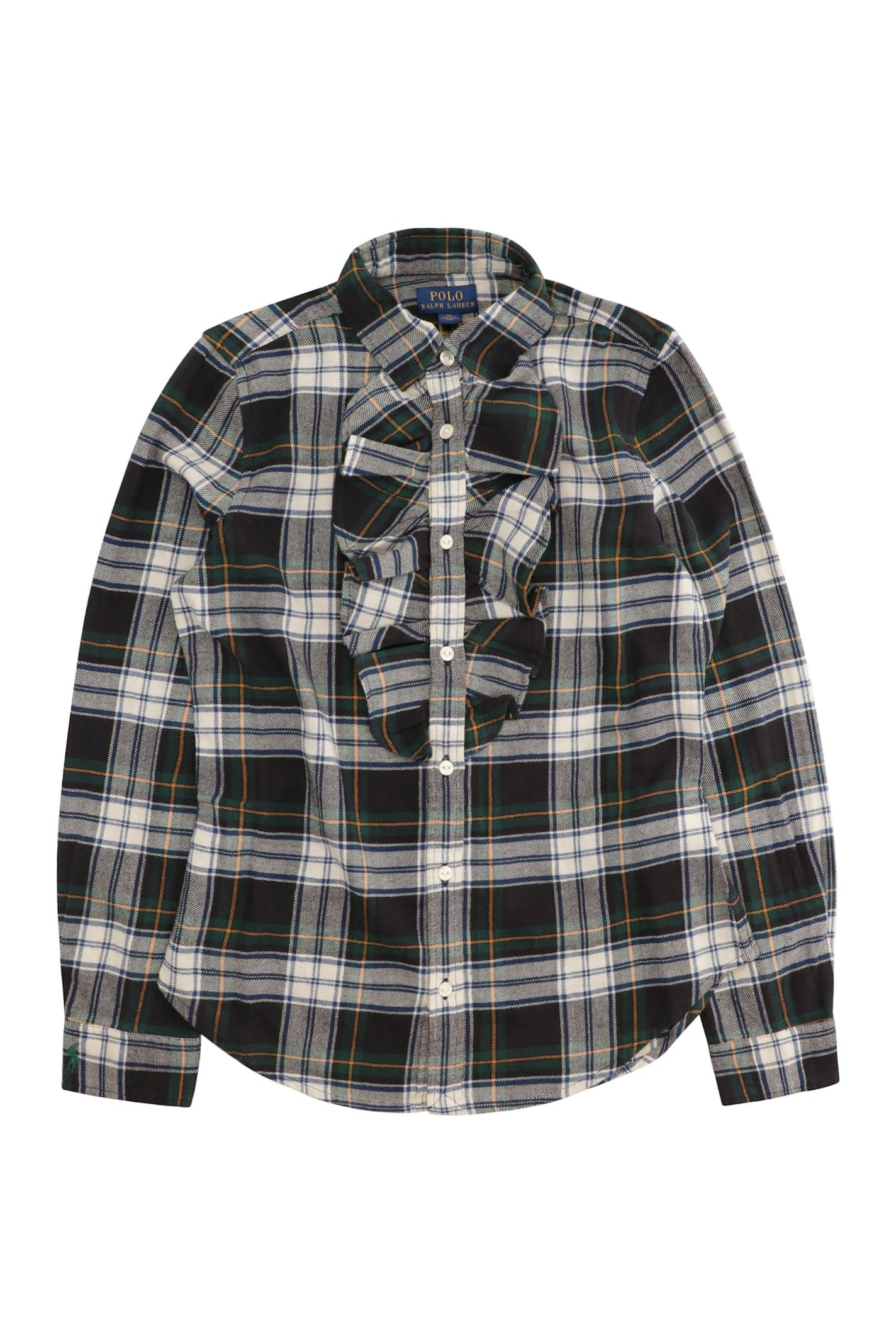 polo ralph lauren checked cotton shirt
