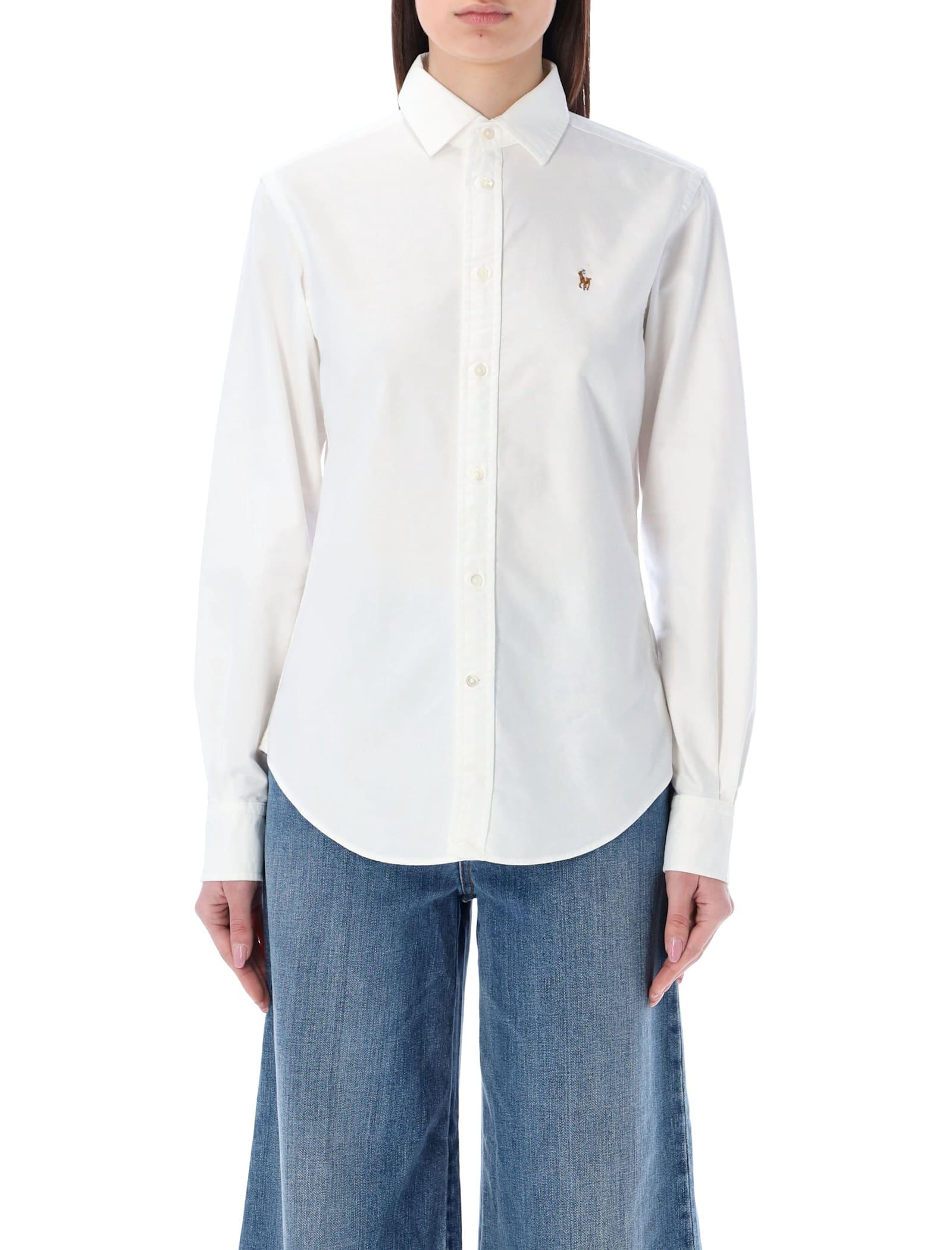 polo ralph lauren classic-fit oxford cotton shirt