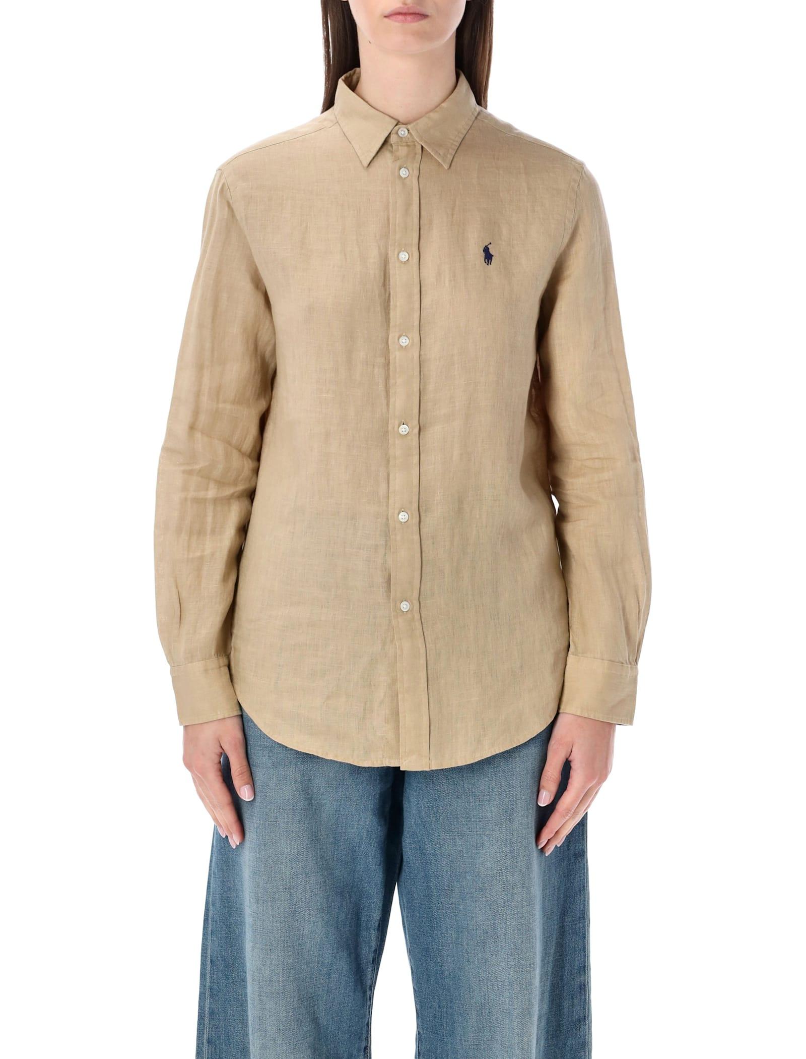polo ralph lauren classic linen shirt