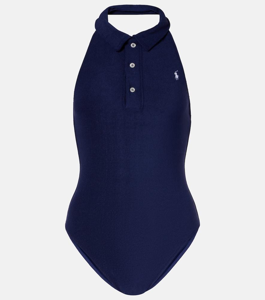 polo ralph lauren collar halterneck bodysuit