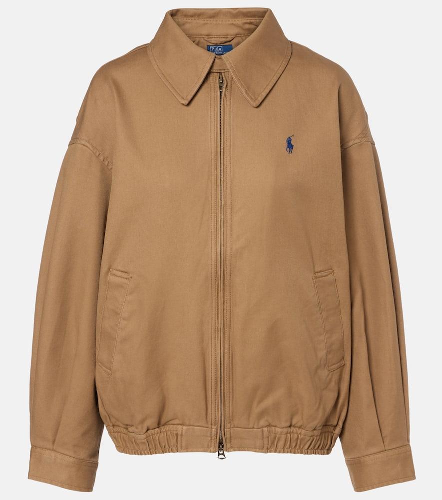 polo ralph lauren cotton bomber jacket