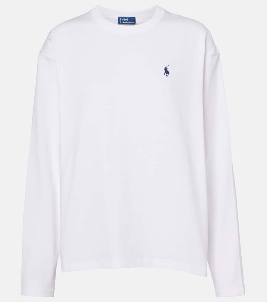 polo ralph lauren cotton jersey sweatshirt