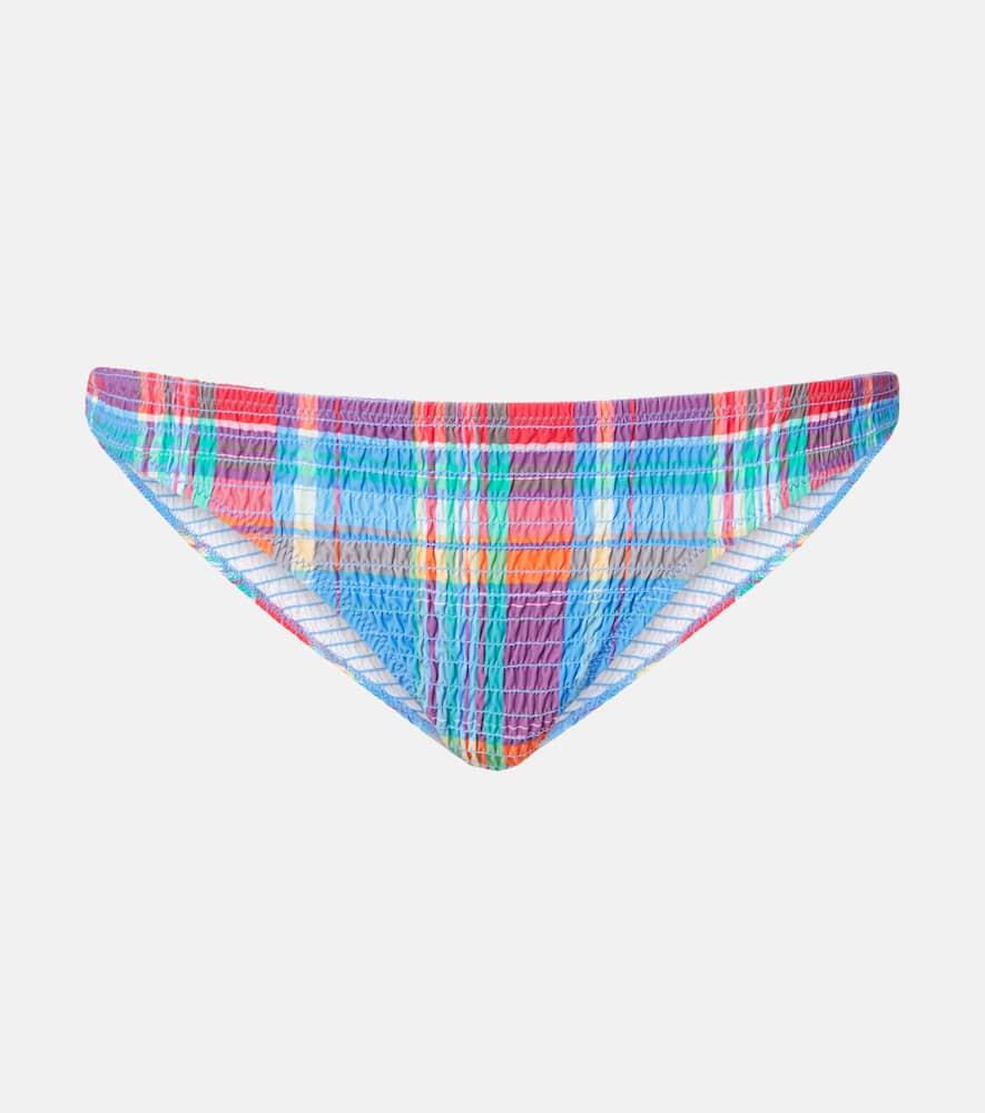 polo ralph lauren devin hipster checked bikini bottoms