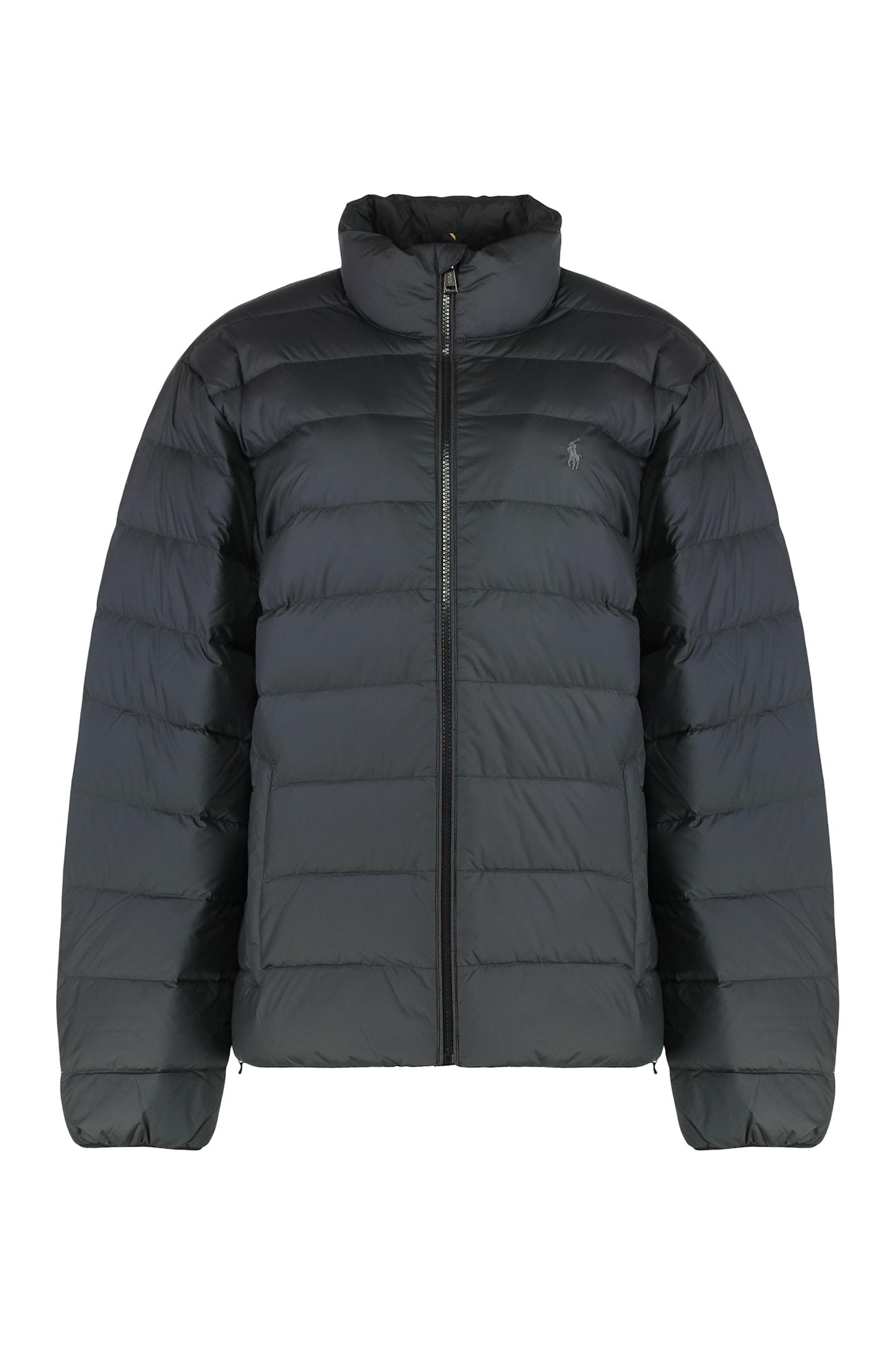 polo ralph lauren down jacket in technical fabric