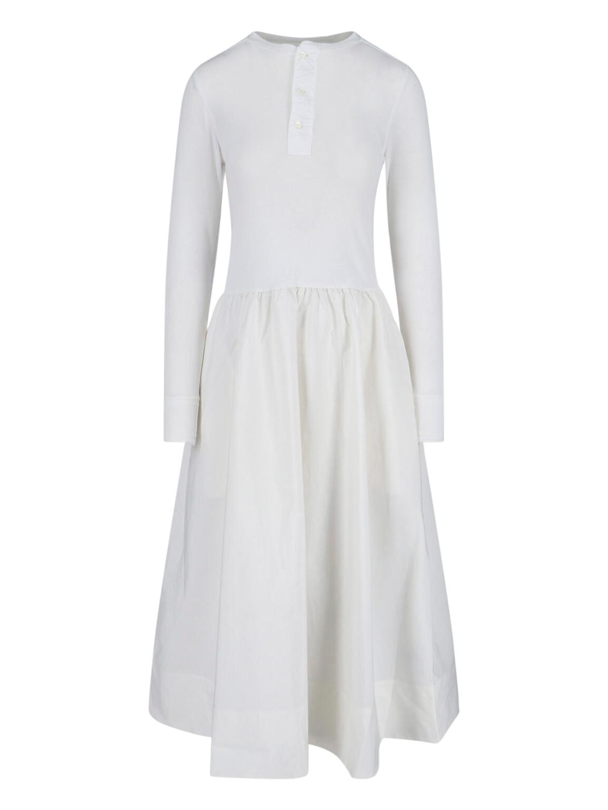 polo ralph lauren dresses white cotton - women