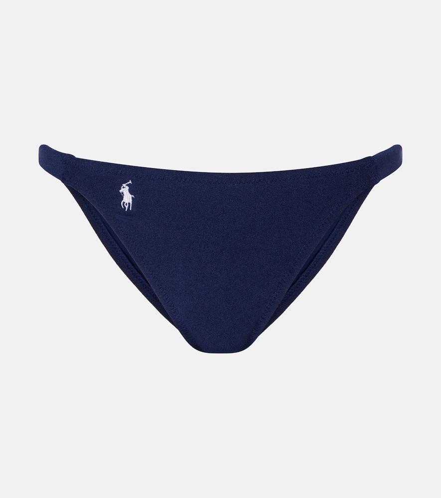 polo ralph lauren embroidered bikini bottoms