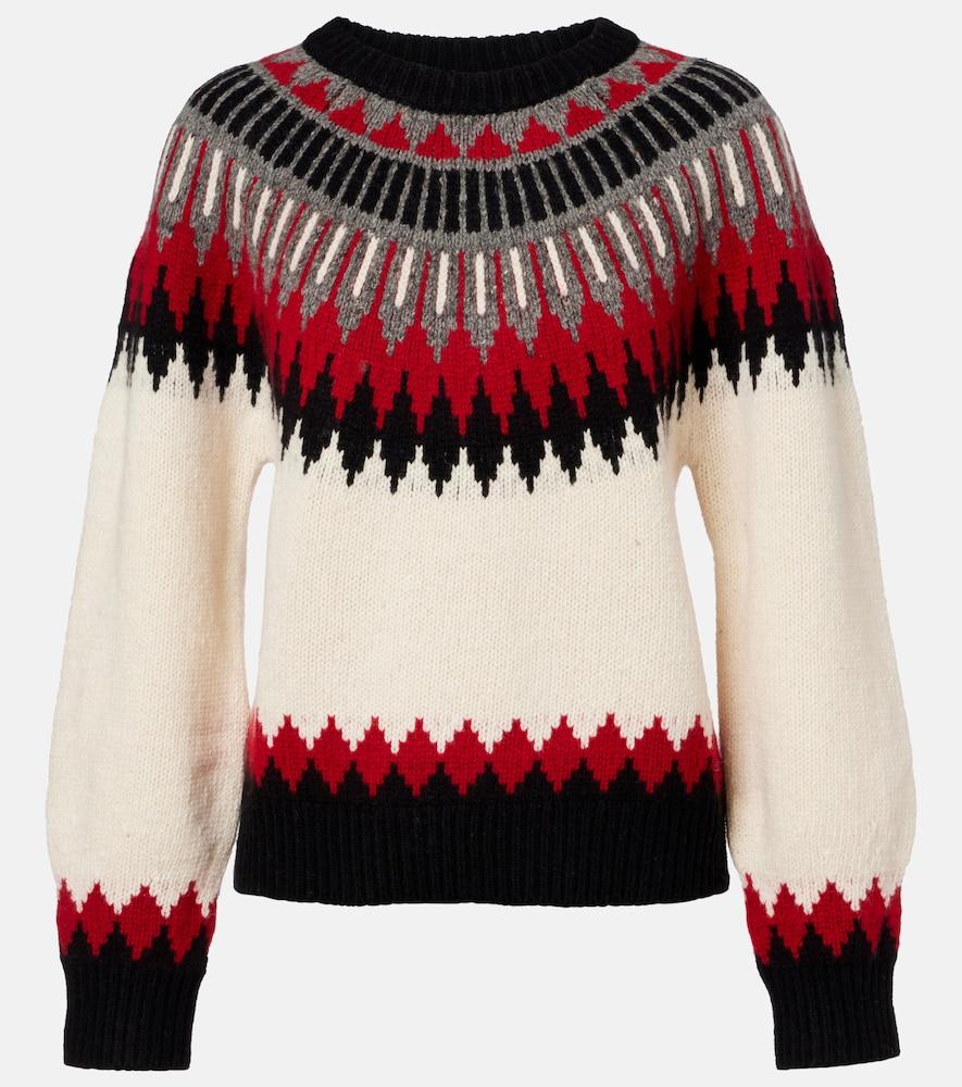 polo ralph lauren fair isle wool and cashmere sweater