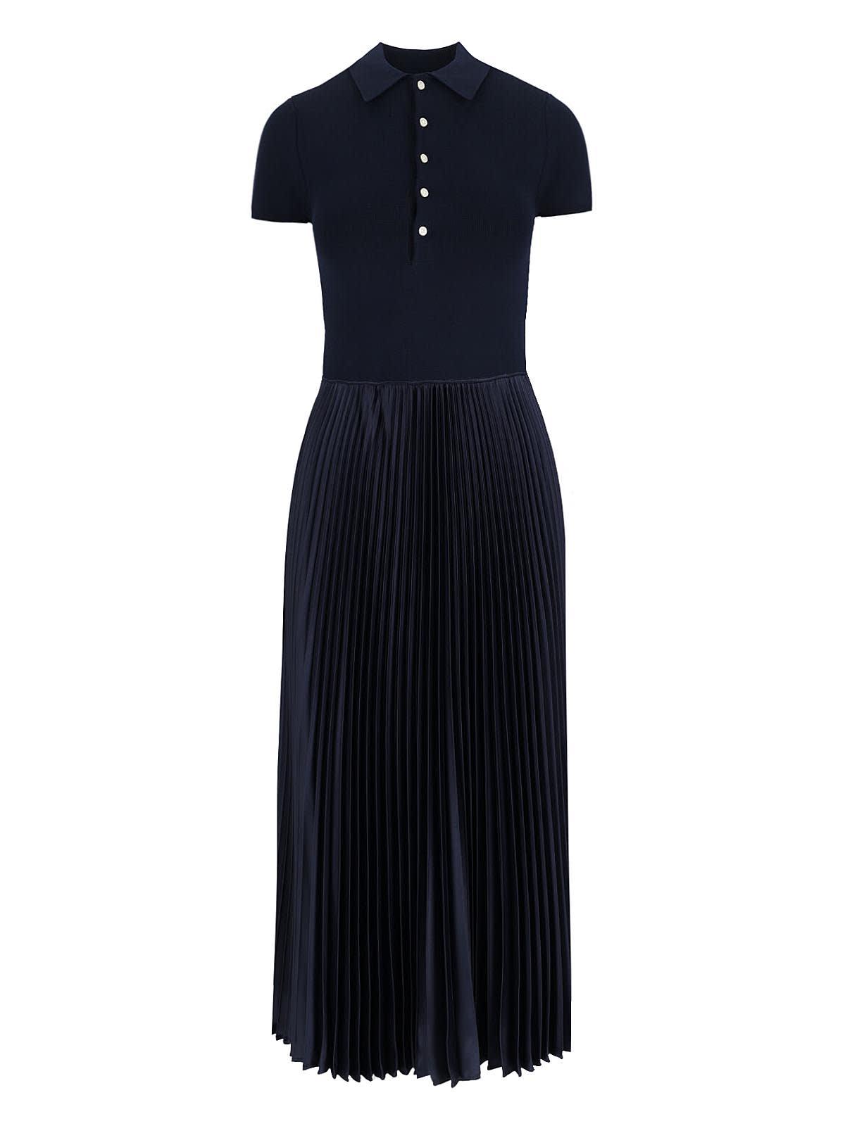 polo ralph lauren flared maxi dress